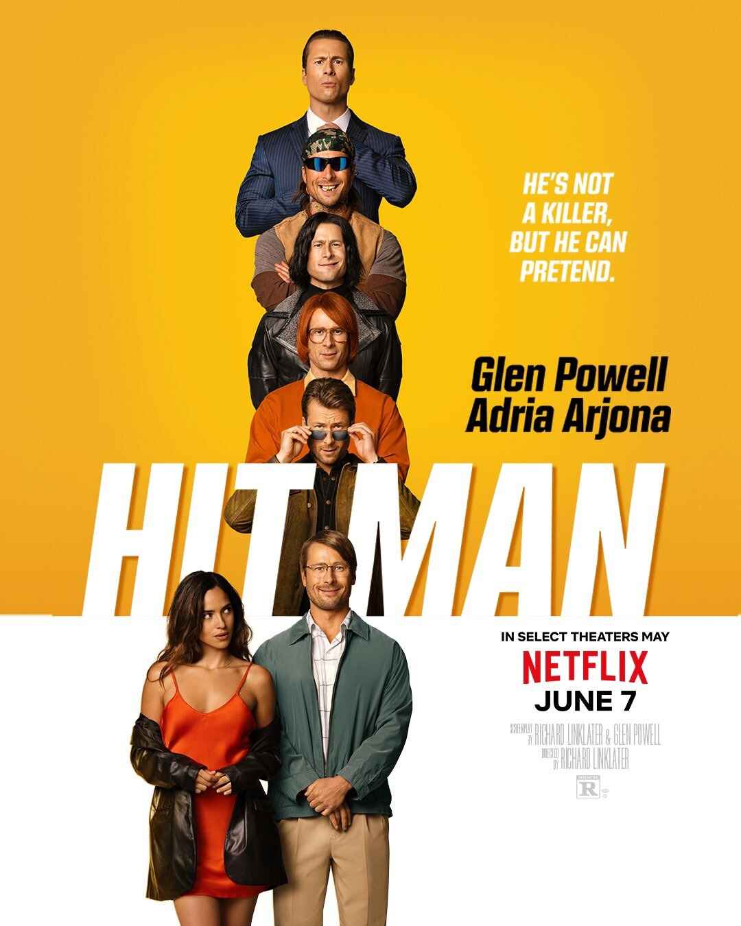 Download Hit Man (2024) NF WEB-DL Dual Audio {Hindi-English} 720p [1.2GB] | 1080p [2.5GB]